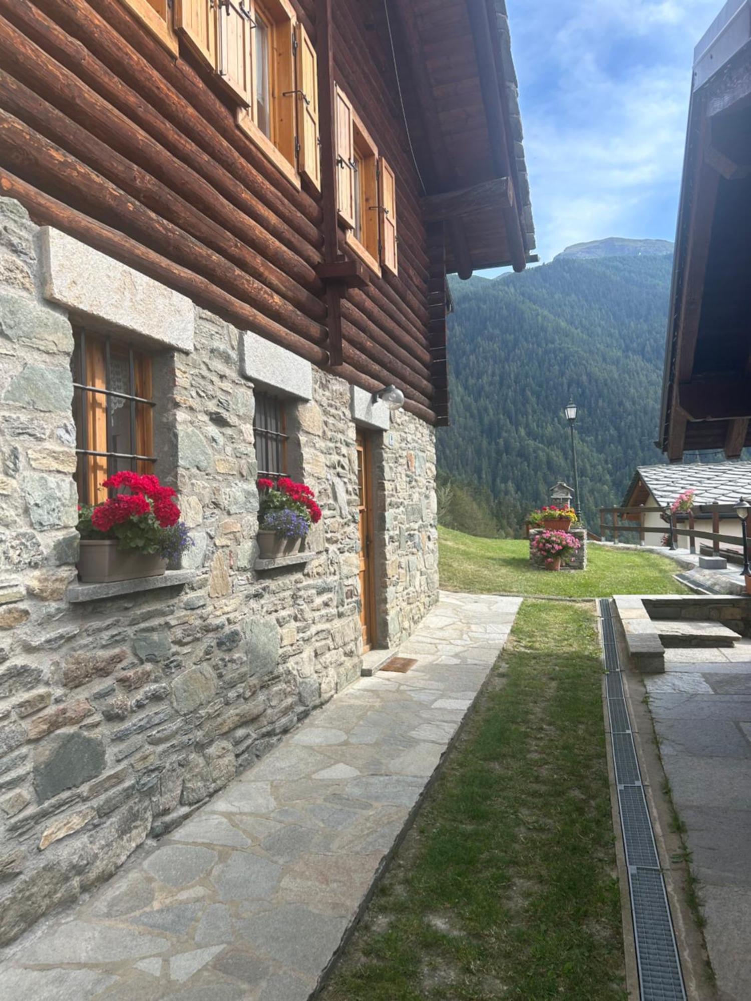 Monolocale Di Montagna Pension Gressan Buitenkant foto